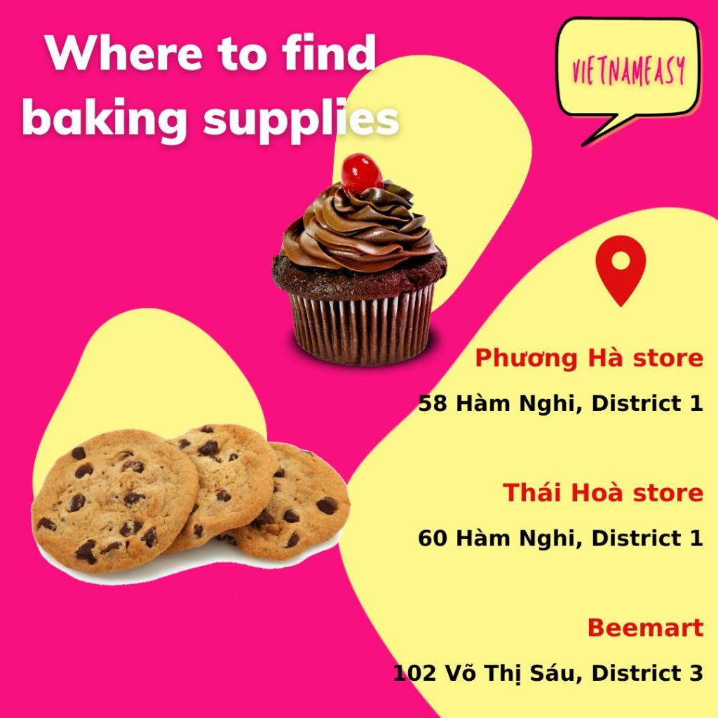 Where to find baking&nbsp;supplies